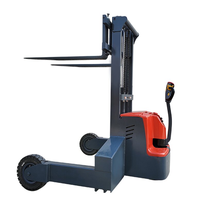 Electric Pallet Stacker Manufacturer - CE Certification 1 Ton 1.5 Ton 2 Ton Rough Terrain Battery Operated