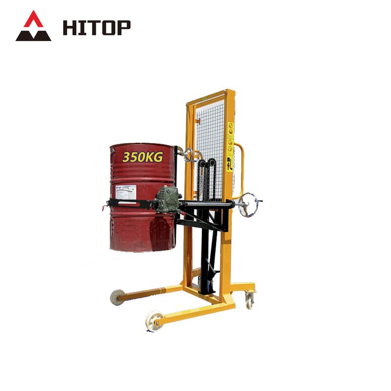 Container Stacker Manufacturer - Hydraulic for Rolls Mini Lift 400Kg Hand Truck Crane Electronic Drum Pallet