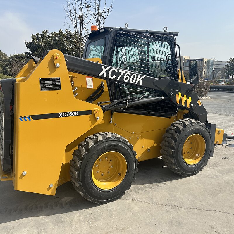 Skid Steer Loader Manufacturer - Skid-steer XC740K Minicargador 1ton Mini Backhoe
