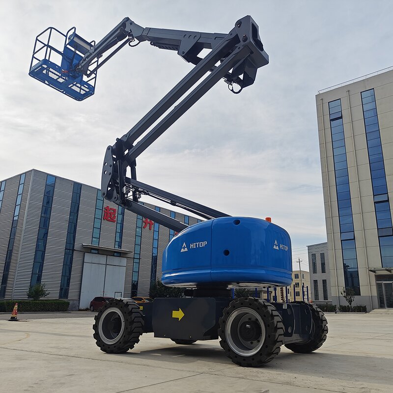 Articulated Boom Lift Manufacturer - HITOP 12~18M Self-propelled High-altitude Operation Cherry Picker
