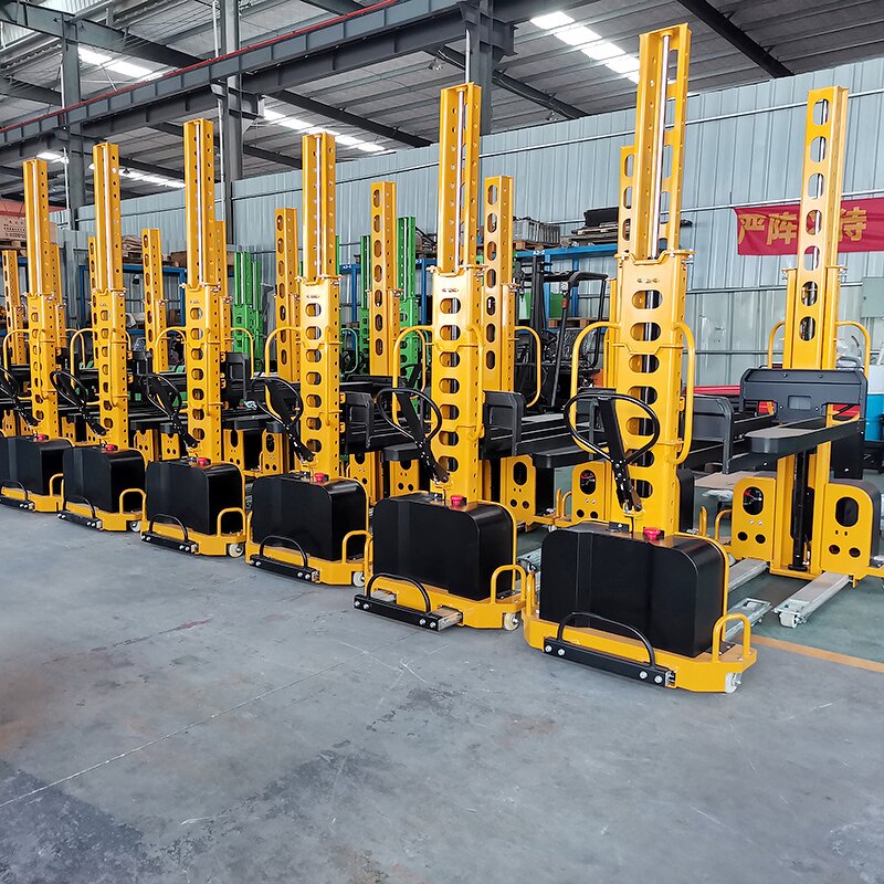 Electric Pallet Stacker Manufacturer - Wholesale High Quality Self Loading Portable 1000kg 1500kg 700kg with Lithium Battery