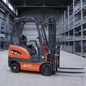 Forklift Truck Manufacturer - Factory Price CPD Electric 1 Ton 1.5 Ton 2 Ton Compact Container Mast Solid Tyres