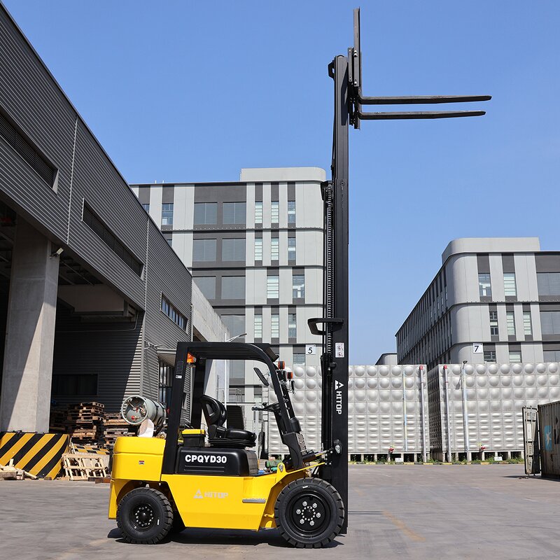 Dual Fuel Forklift Manufacturer - Japanese Engine K25 LPG 2 Ton 2.5 Ton Gasoline Propane 3 Ton with 3000-7000mm Lifting