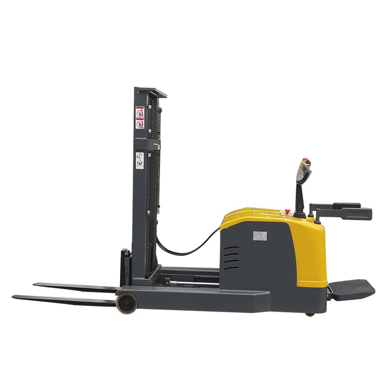 Electric Pallet Stacker Manufacturer - Fully 1.5 Ton 2 Ton 3m 6m Battery Powered Reach Walkie