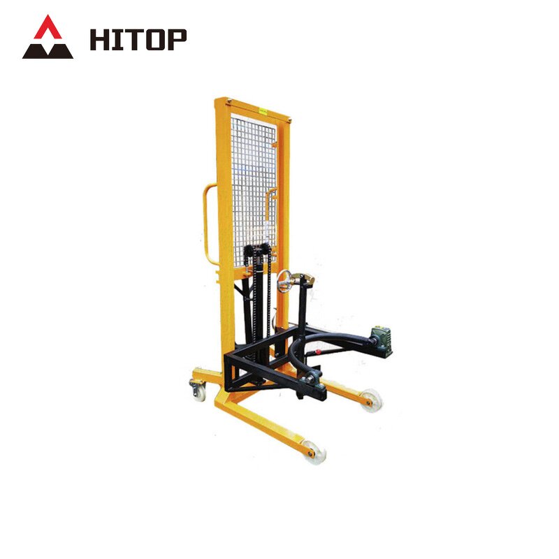 Container Stacker Manufacturer - Hydraulic for Rolls Mini Lift 400Kg Hand Truck Crane Electronic Drum Pallet