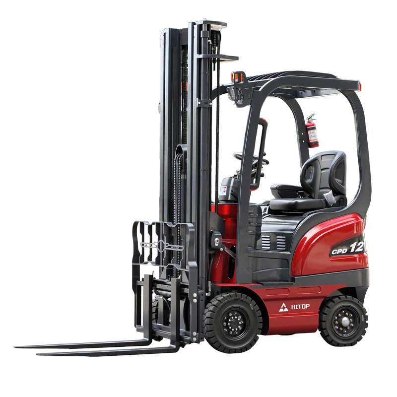 Electric Forklift Manufacturer - Zero Emission 48V Battery Mini Small 1.2 Ton 1.6 Ton 2 Ton Narrow Aisle for Sale
