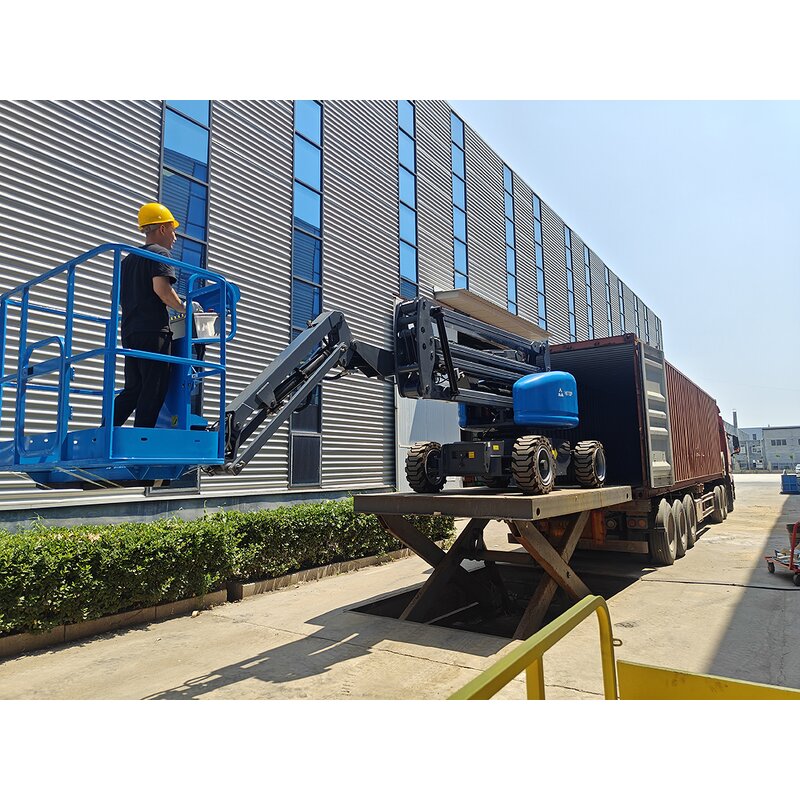 Articulated Boom Lift Manufacturer - HITOP Self-propelled High-altitude Operation Machine (12~18M)