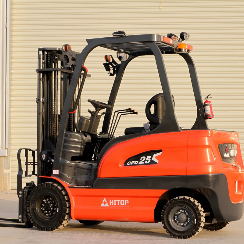 Forklift Truck Manufacturer - Factory Price CPD Electric 1 Ton 1.5 Ton 2 Ton Compact Container Mast Solid Tyres