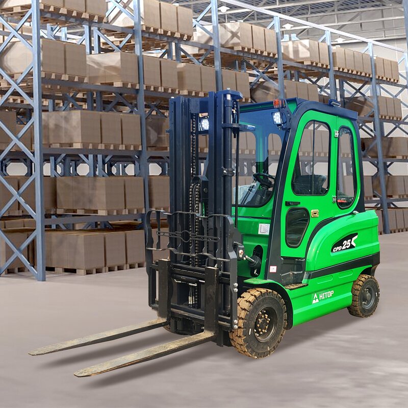 Forklift Truck Manufacturer - Bale Clamp Rotating 2.5t 3 Ton Electric Elevator for Material Handling