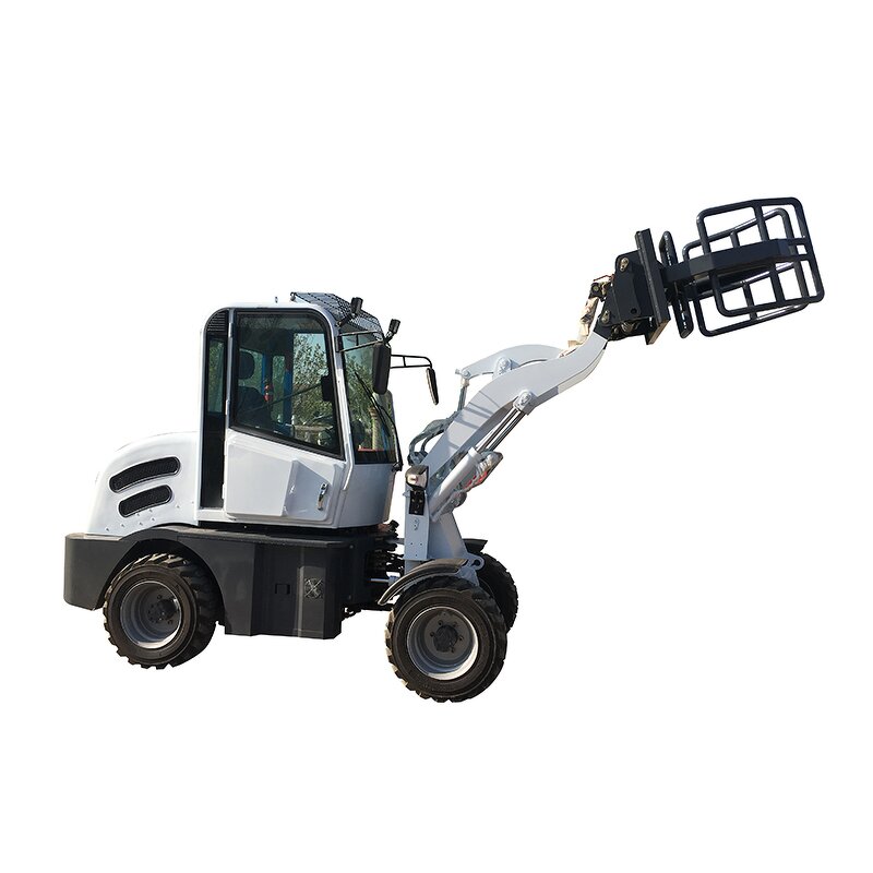Electric Mini Wheel Loader Manufacturer - Cheap Model Off-highway 4WD 400kg 600kg 800kg Fully 1 Ton with Charger