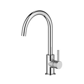 Kitchen Faucet Manufacturer - Single-Hole 304 Stainless Steel Modern Design Pull Down Sink with Hot and Cold Water Single Handle