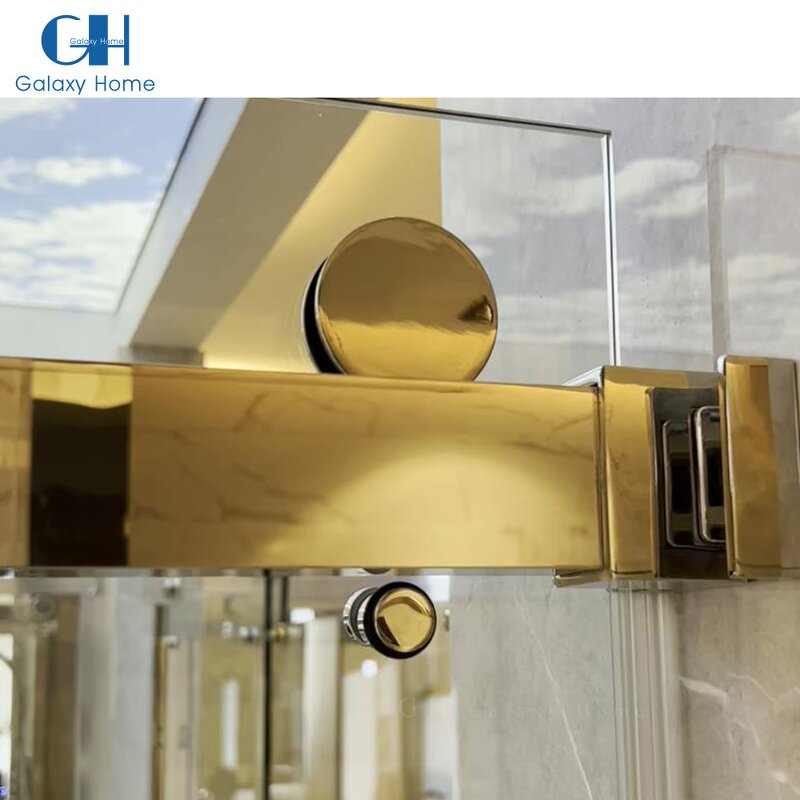 Shower Cubicle Manufacturer - 10mm Thickness Rectangle Enclosure Frameless Two Sliding Doors Bath Complete Shower Room