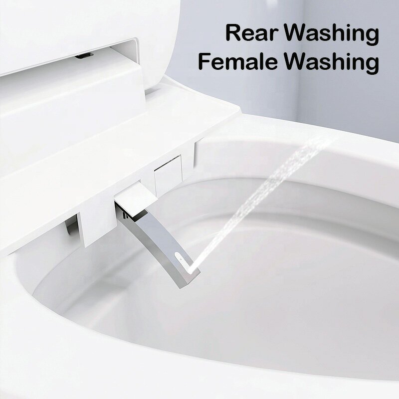 Smart Ceramic Toilet Manufacturer - 2025 Luxury Style Gold Electroplated with Remote Control and Seat Heating Advanced Function