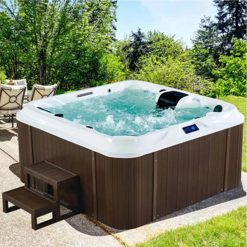 Spa Hot Tub Manufacturer - Modern Walk in Shower Combination Luxury 8 Person Sitting Europe Hotel Backyard Pools Hydrotherapy