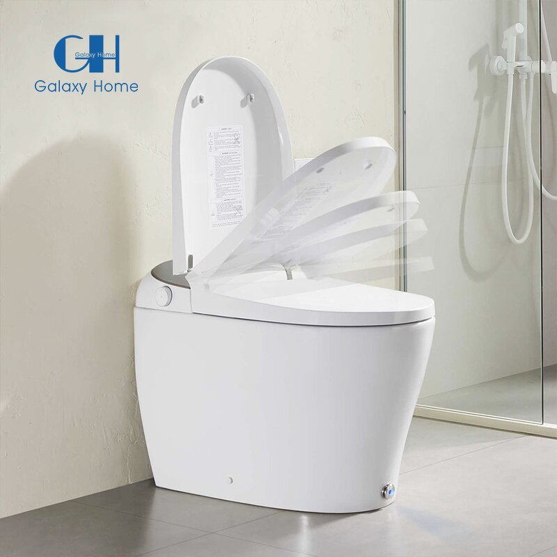 Smart Toilet Manufacturer - Bidet Heated Seat Off-seat Auto Flush Foot Kick Flush Warm Wash Chair Height