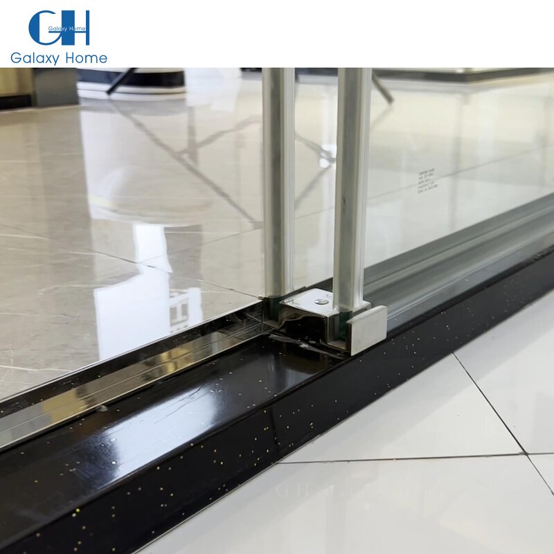 Shower Cubicle Manufacturer - 10mm Thickness Rectangle Enclosure Frameless Two Sliding Doors Bath Complete Shower Room