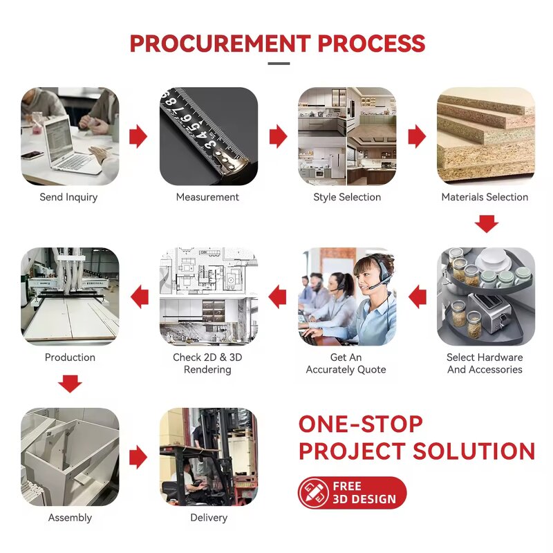 Kitchen Island Cabinet Manufacturer - Complete Customized Factory Modular Wooden Walnut Stand China Modern