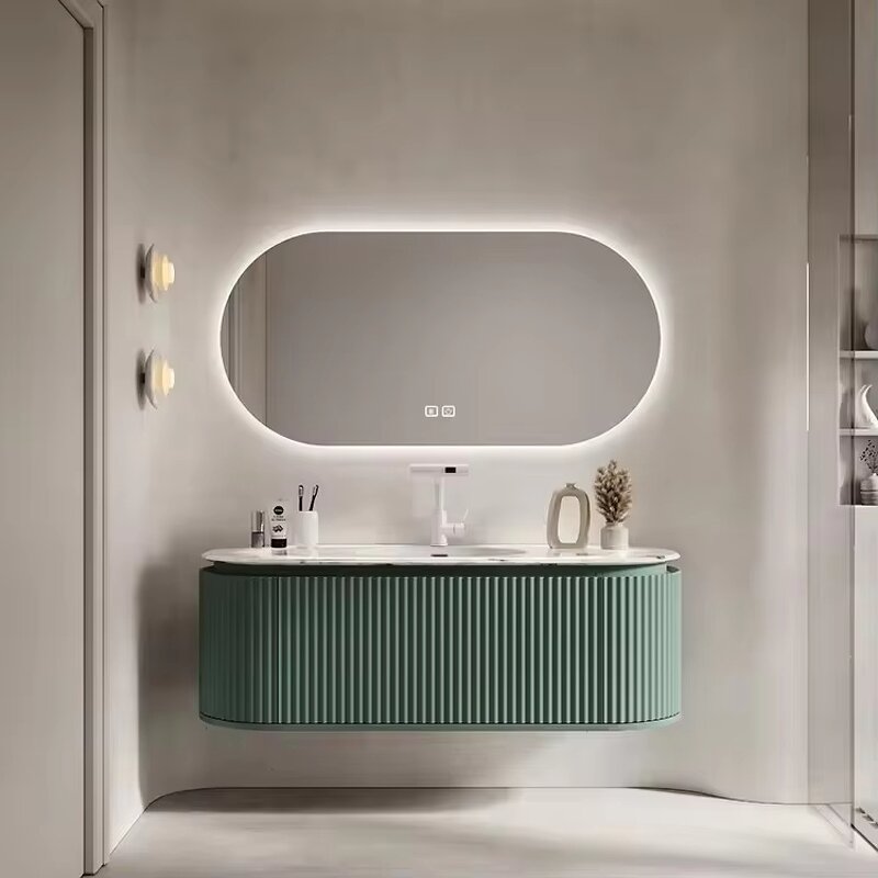 Bathroom Vanity Manufacturer - Factory New Modern Luxury Washbasin Sink Cabinet 36 Inch All Parts With Mirror Sink