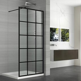 Bathroom Shower Manufacturer - American Luxurious Good Quality Stainless Steel Frame Sliding Tempered Bath Room
