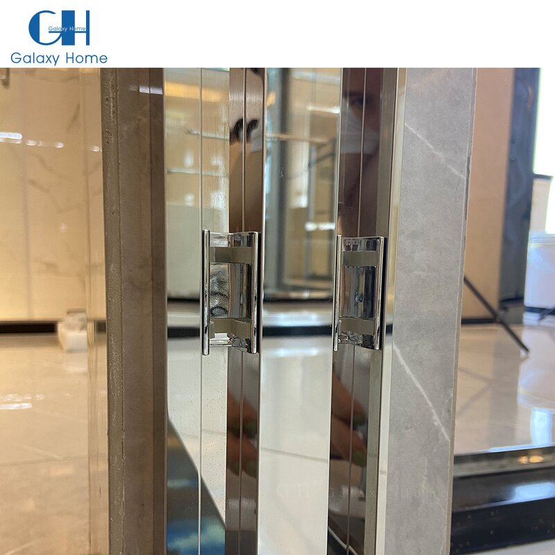Shower Enclosure Manufacturer - Toilet Two Sliding Door Custom Frameless Glass Bathroom Shower Room