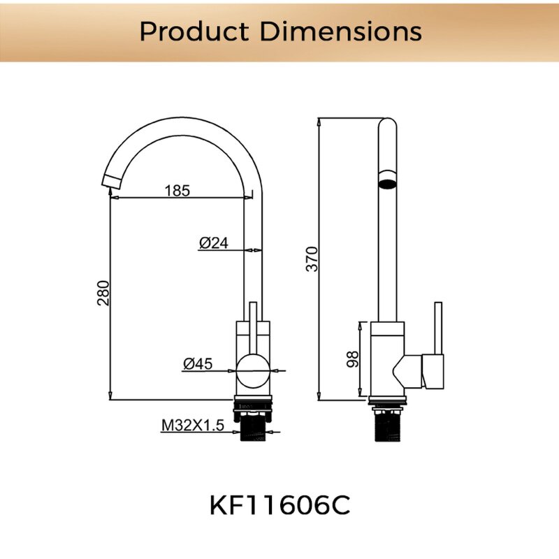 Kitchen Faucet Manufacturer - Single-Hole 304 Stainless Steel Modern Design Pull Down Sink with Hot and Cold Water Single Handle