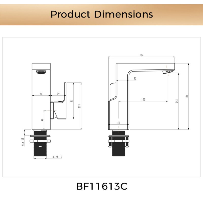 Basin Faucet Manufacturer - Modern Single-Hole Mount Stainless Steel Wall Deck Mounted Hot Cold Water Mixer Tap Single Handle Metered
