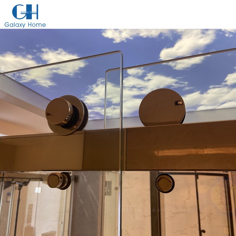 Shower Enclosure Manufacturer - Toilet Two Sliding Door Custom Frameless Glass Bathroom Shower Room