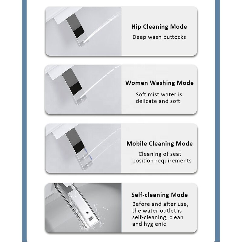 Smart Toilet Manufacturer - Hot Selling Luxury Intelligent Commode Electronic Floor Mounted Bathroom With Water Tank