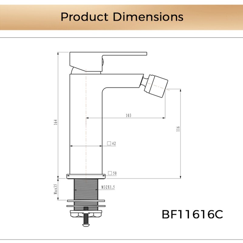 Basin Faucet Manufacturer - High Quality 304 Stainless Steel Single Handle Deck Mounted Mixer Tap with Hot and Cold Water