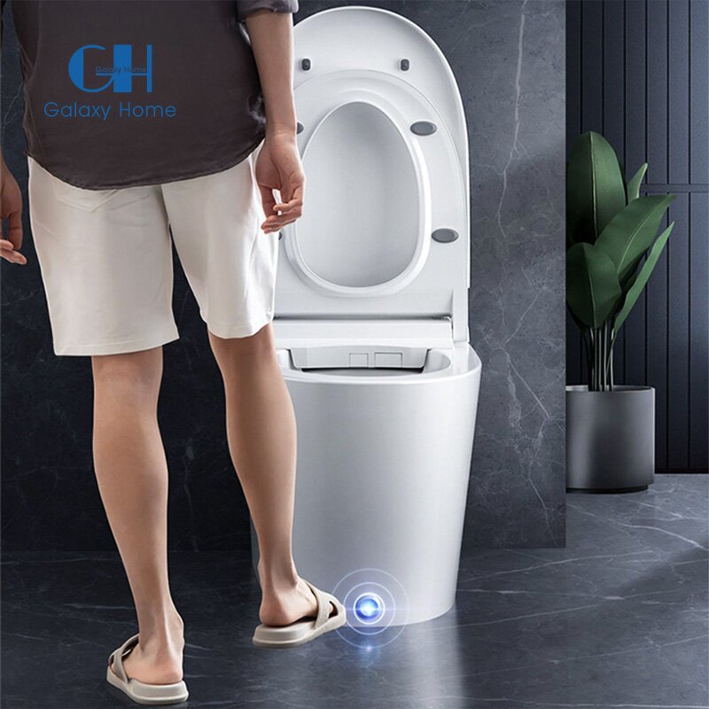 Smart Toilet Manufacturer - Bidet Heated Seat Off-seat Auto Flush Foot Kick Flush Warm Wash Chair Height