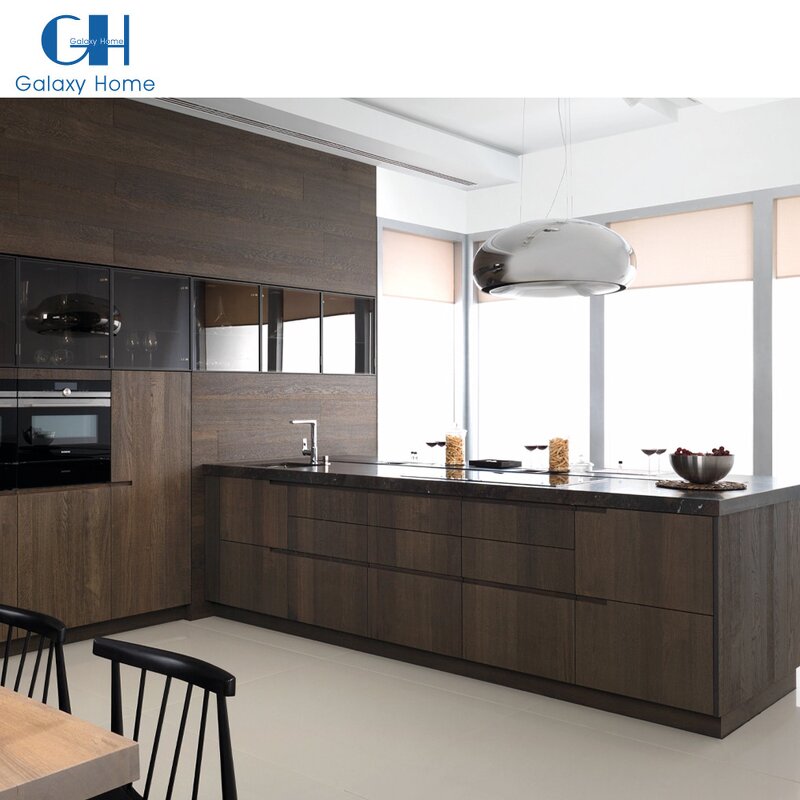 Kitchen Cabinets Manufacturer - Modern Style Full Set Designs Complete Minimalist Wooden Color with Bathroom