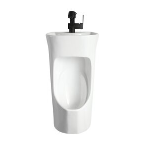 Wall-Mounted Toilet Bowl Manufacturer - Modern Men's Basin Urinal Sink Combination for Male - Space-Saving and Easy Installation