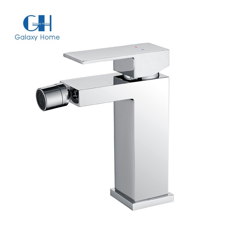 Basin Faucet Manufacturer - High Quality 304 Stainless Steel Single Handle Deck Mounted Mixer Tap with Hot and Cold Water