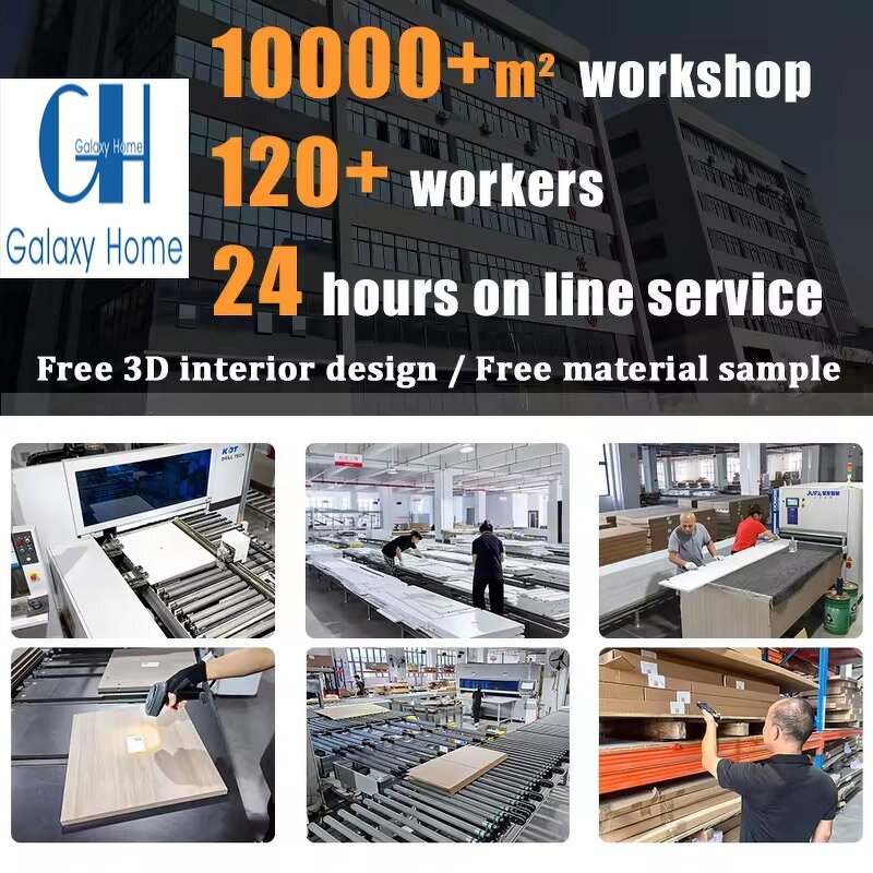 Kitchen Cabinet Manufacturer - Project High Quality Large Standard Full Engineering Cocina Model Luxury Furniture Smart Designs