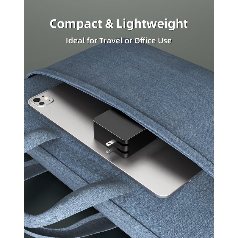 Laptop Charger Manufacturer - 65W/45W Foldable Plug Light Charging Cable Power Adapter for Lenovo Ideapad 3 1 S340 S145 330 320 310 Flex 5 V14 V15 V17