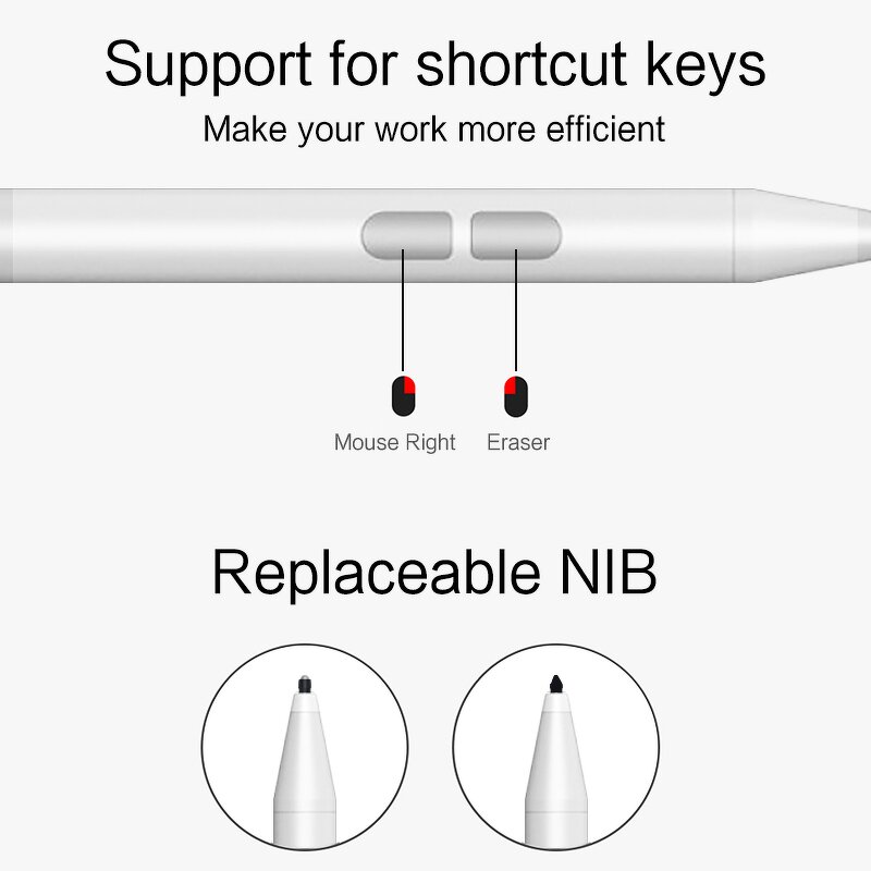 Smart Touch Stylus Pen Manufacturer - for Microsoft Surface Pro 7 6 8 Surface Go 1 2 3 Book 3 Laptop Studio Surface Pen