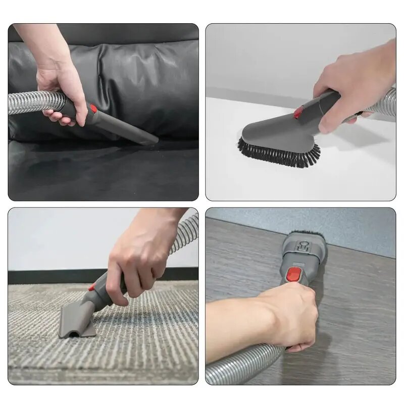 Dyson Vacuum Cleaner Accessories Manufacturer - Flexible Manual Extension Telescopic Vacuum Tube for V7 V8 V10 V11 V15 Household