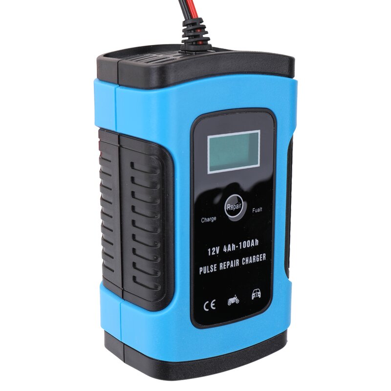 Smart Charger Manufacturer - Universal 12V 5A 6A Motorcycle/Car Pulse Repair Intelligent Maintainer Desulfator for Lead Acid AGM GEL WET DC