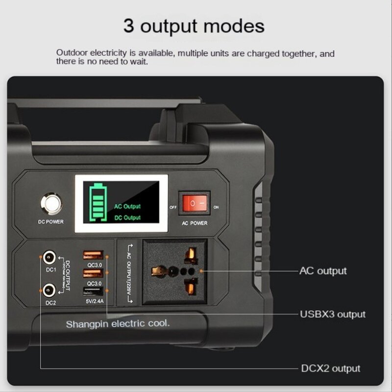 Energy Storage Power Supply Manufacturer - Outdoor Emergency AC 200W 65W 40000mah Super Capacitor Laptop Portable 12v for Router