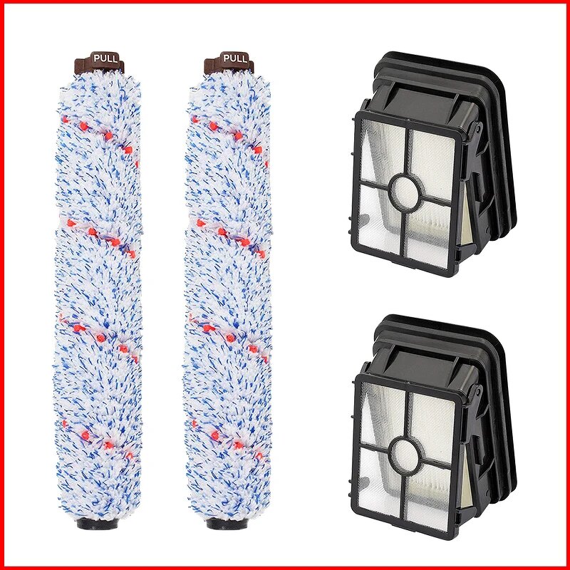 Robot Vacuum Cleaner Spare Parts Manufacturer - for Bissell Crosswave 1868/1785 Series Manual Household HEPA Filter Roll Brush 17132 1934 1926