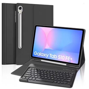 Keyboard Cover Manufacturer - USB Wireless BT Protective Leather Shell Tablet Case for Samsung Galaxy Tab S10 FE 10.9inch