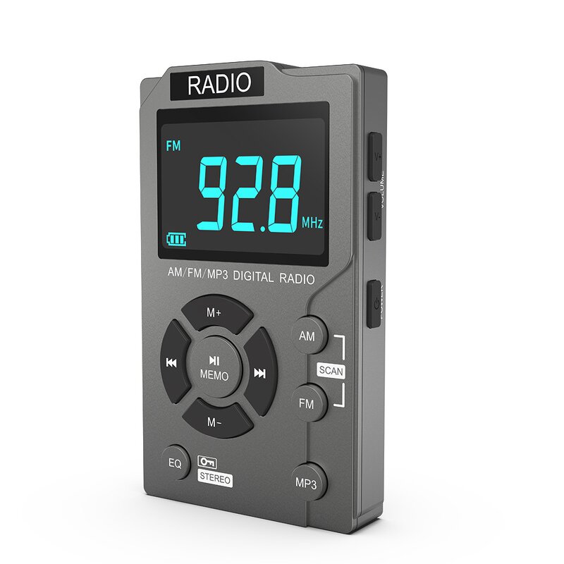 Portable Radio Manufacturer - Old Man Mini Pocket Manual MP3 AM FM