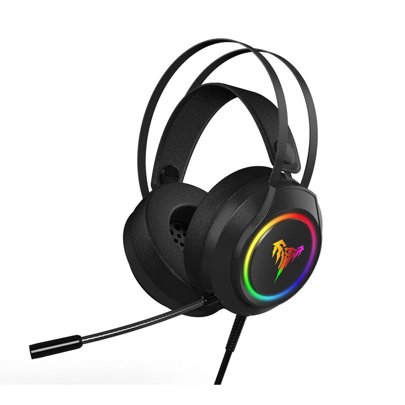 Gaming Earphones Headsets Manufacturer - RGB USB Wired Dynamic Vocalism Principle Compatible with PC Laptop