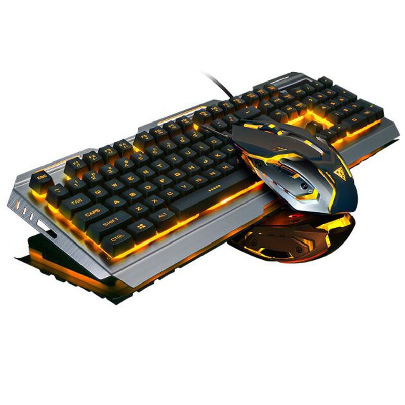 Gaming Keyboard Mouse Combos Manufacturer - 3200DPI Waterproof Wired RGB Backlight USB Interface Desktop Product with 12 Months Warranty