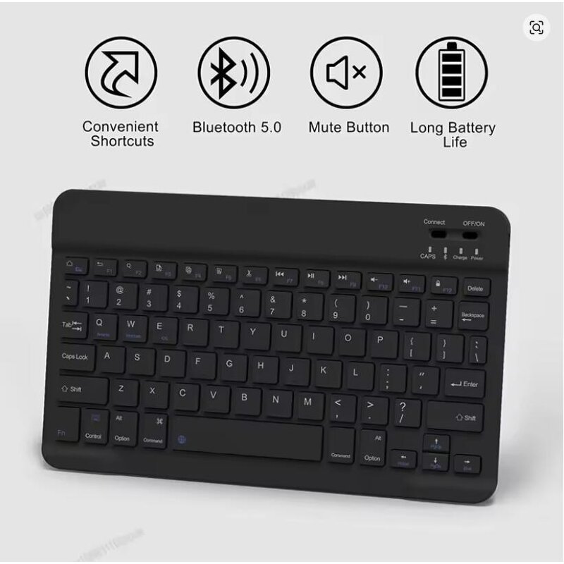 Keyboard Cover Manufacturer - USB Wireless BT Protective Leather Shell Tablet Case for Samsung Galaxy Tab S10 FE 10.9inch