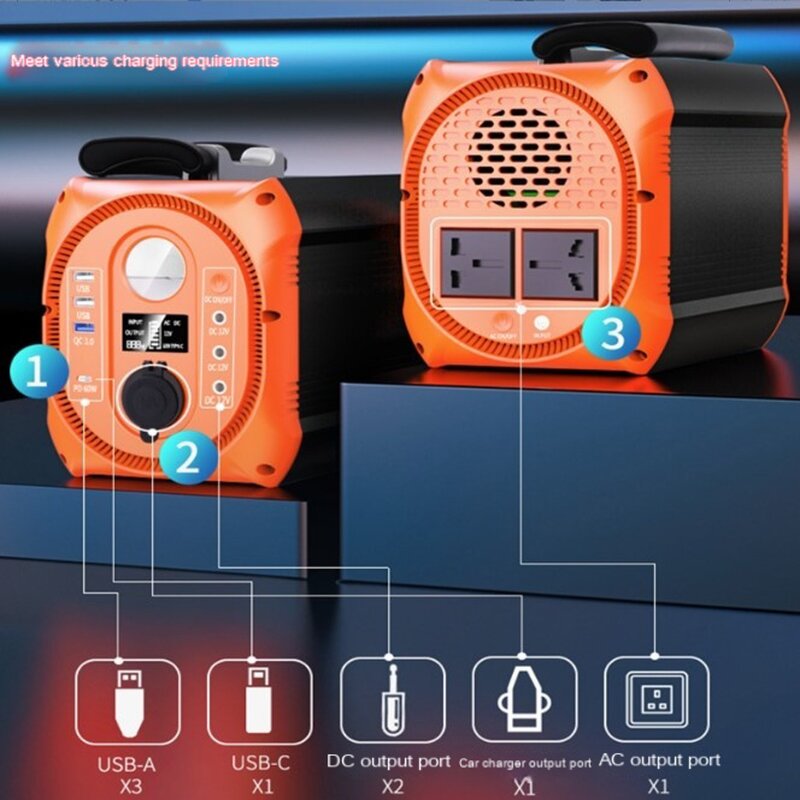 Power Bank Manufacturer - 220 Volt 550w Chargers Batteries & Power Supplies Portable Power Banks & Power Station