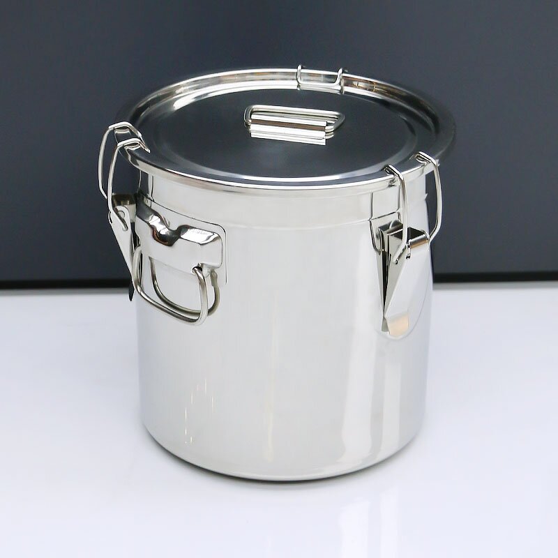 Storage Barrel Manufacturer - Stainless Steel 6L to 220L Kitchen With Lid Leakproof Cereal Container