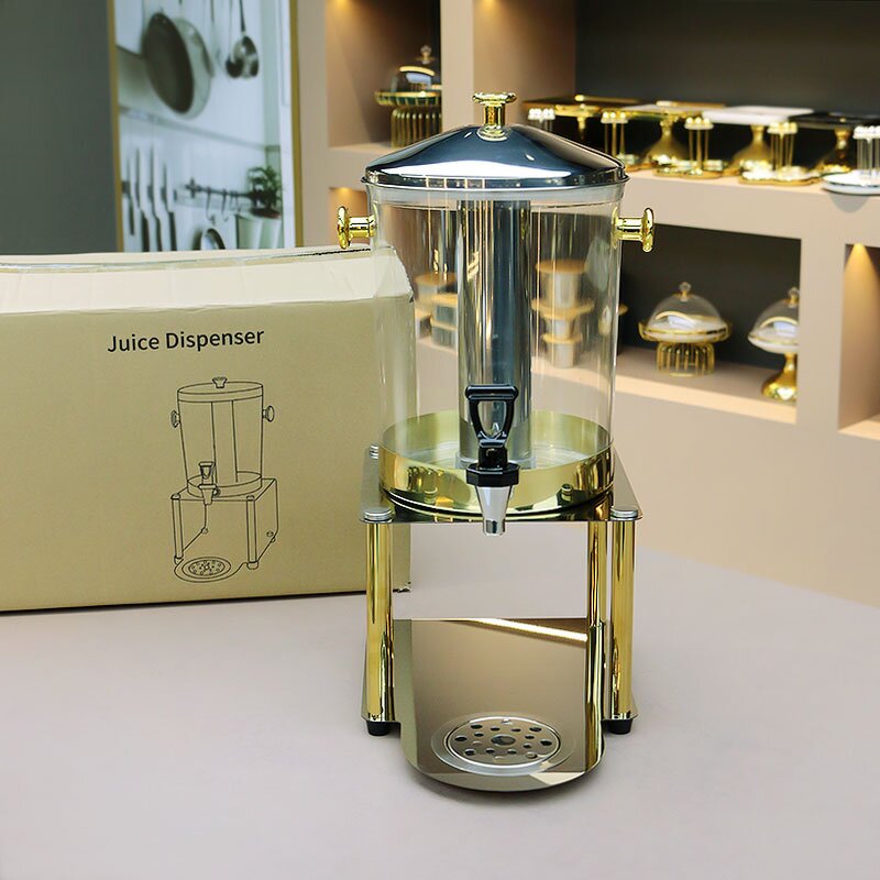 Drink Dispenser Manufacturer - Restaurant Equipment Commercial Juice Ice Cool or Hot Beverage 8L/16L Gold Juicer