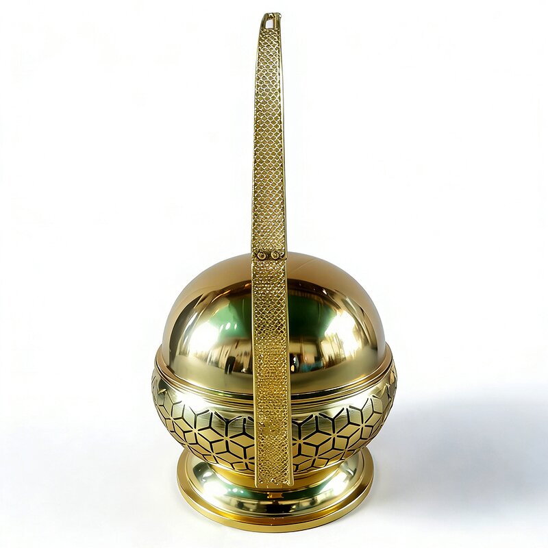 Chaffing Dishes Manufacturer - Party Wedding Table Setting Food Warmer Golden Fancy Elegant Cheffing With Hanging Glass Lid Gold