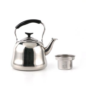 Whistling Kettle Manufacturer - Classical Stainless Steel With Tea Strainer 1.0L 1.5L 2.0L 3.0L 4.0L 5.0L Home Kitchen Tea Pots